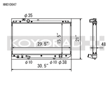Load image into Gallery viewer, Koyo 97-05 Toyota Aristo / Lexus GS300 Radiator