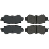 PosiQuiet 09-10 Audi A4 / 10 Audi S4 Deluxe Plus Rear Brake Brake Pads