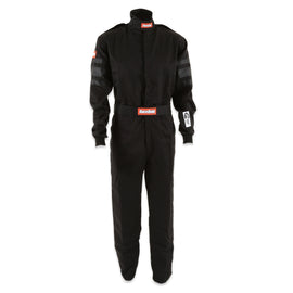 RaceQuip Black SFI-1 1-L Suit - Large
