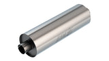 Borla Specialty Muffler 3in Center In/Out 7.75in Dia. 24in Body 29in OAL Touring Notched