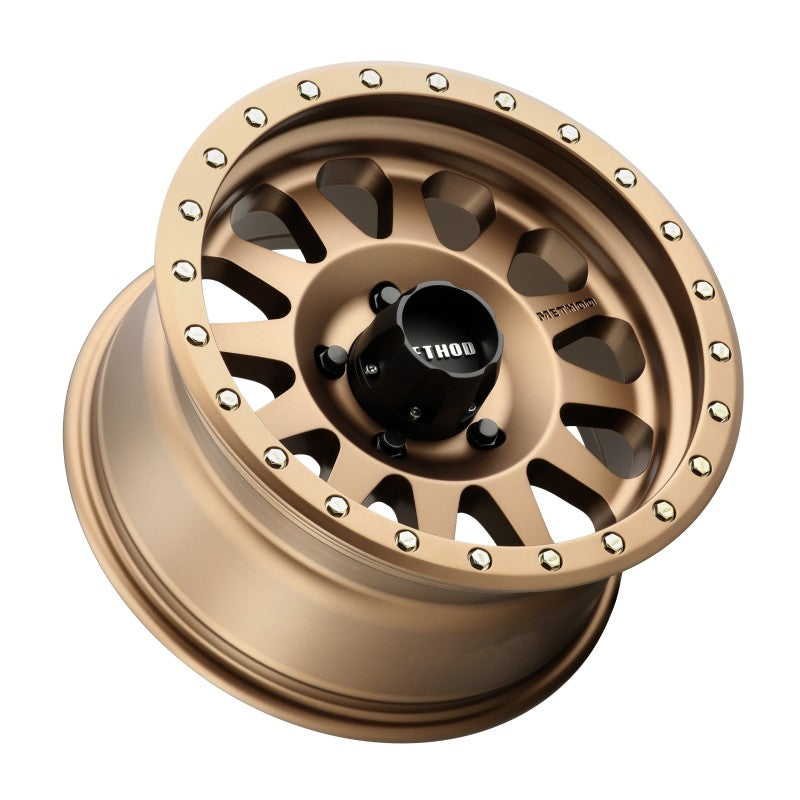 Method MR304 Double Standard 17x8.5 0mm Offset 5x5 94mm CB Method Bronze Wheel