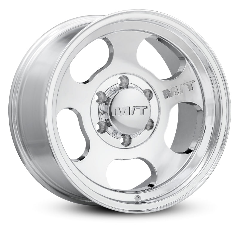 Mickey Thompson Canyon Polished Wheel - 16X10 8X6.5 BP 4.52in BS -25 Offset 125.2mm Bore - 274630
