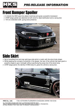 Load image into Gallery viewer, HKS BODY KIT TYPE-S FL5 F-Spoiler