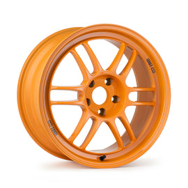 Enkei RPF1 17x9 5x100 35mm Offset F1 Yellow Wheel