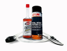 Load image into Gallery viewer, Red Line Complete Fuel System Service Kit - Intake Cleaner/Tank Add/S-Hook App w/Hose (Aerosol)