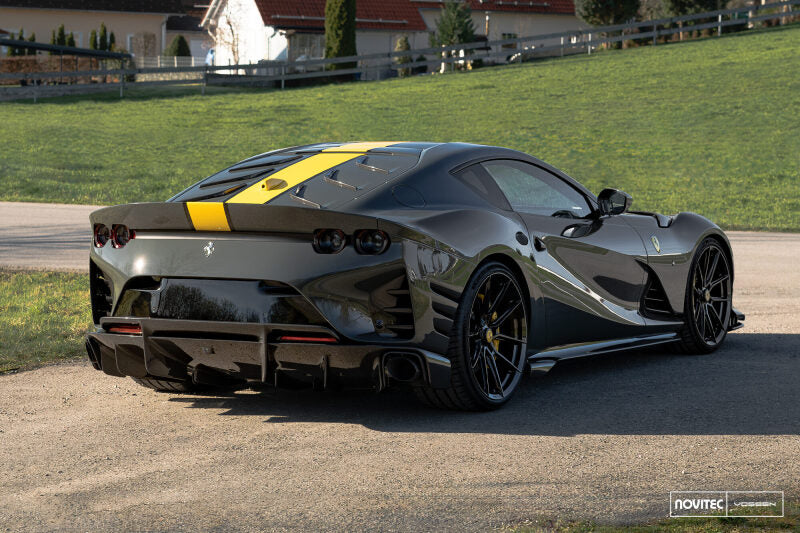 Vossen x Novitec NF10 22x12.5 ET:46 Gloss Black Ferrari 812 Superfast / GTS Rear Wheel