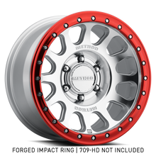 Load image into Gallery viewer, Method Beadlock Ring - 18in Forged - Style 1 - Red