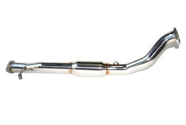 Invidia 08-15 Mitsubishi Evolution X High Flow Cat Downpipe & Test Pipe (One Piece)