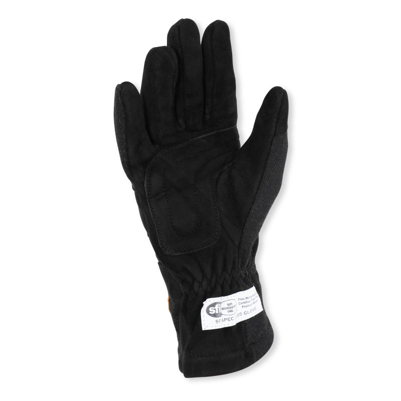 RaceQuip Black 2-Layer SFI-5 Glove - Large