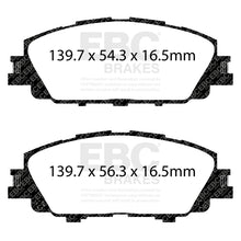 Load image into Gallery viewer, EBC 2019+ Toyota Corolla Hatchback Yellowstuff Front Brake Pads