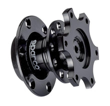 Load image into Gallery viewer, Sparco Steering Wheel Quick Release Tuning Blk