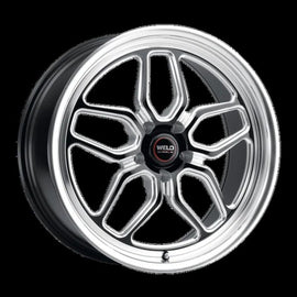 Weld Racing 22x9.5 Laguna 6X135 ET25 BS 6.23 Gloss Black Milled Wheel 87.1 Dia.
