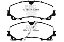 Load image into Gallery viewer, EBC 13+ Infiniti Q50 3.7 Yellowstuff Front Brake Pads