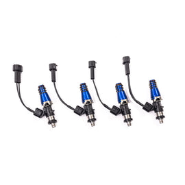 Injector Dynamics ID1050-XDS Injectors Miata 11mm (Blue) Adaptors -204 Lower Cushions (Set of 4)