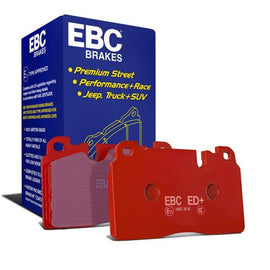 EBC 11+ Dodge Durango 3.6 Extra Duty Rear Brake Pads