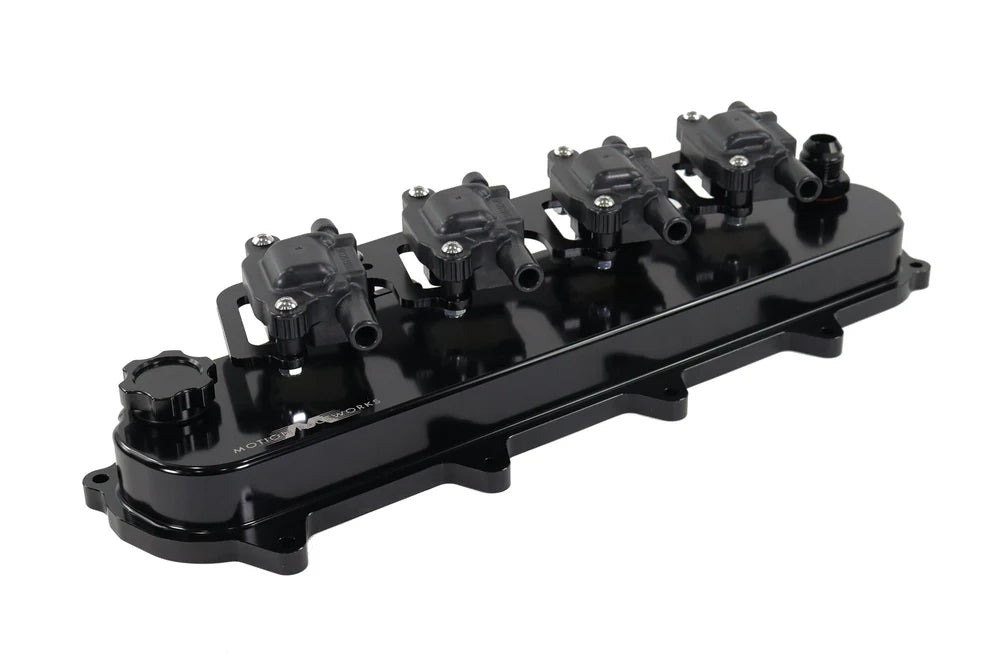 Motion Billet Gen V LT Valve Covers (Black Anodized Finish)