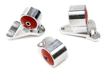 Load image into Gallery viewer, Innovative 88-91 Civic B-Series Silver Aluminum Mounts 75A Bushings (Cable to Hydro Conversion)