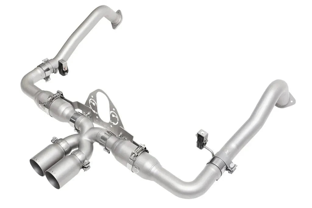 SOUL 15-16 Porsche 981 GT4 / Spyder Race Exhaust - Manual - Slash Cut Signature Satin Tips