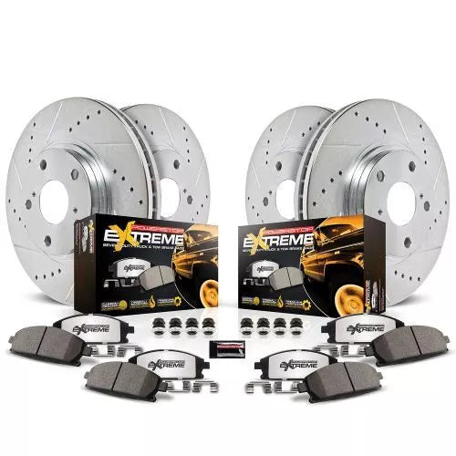 Power Stop 17-22 Ford F-550 Super Duty Front and Rear Z36 Truck & Tow Brake Kit