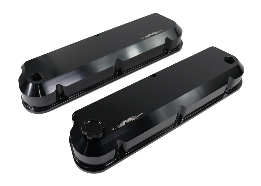 Motion Raceworks Billet SBF Valve Covers (Black Anodized) Pre order