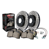 Sport Axle Pack, Drilled & Slotted, 4 Wheel