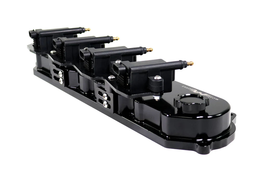 Motion Billet Gen V LT Valve Covers (Black Anodized Finish)