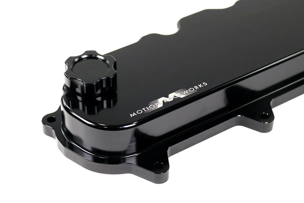 Motion Billet Gen V LT Valve Covers (Black Anodized Finish)