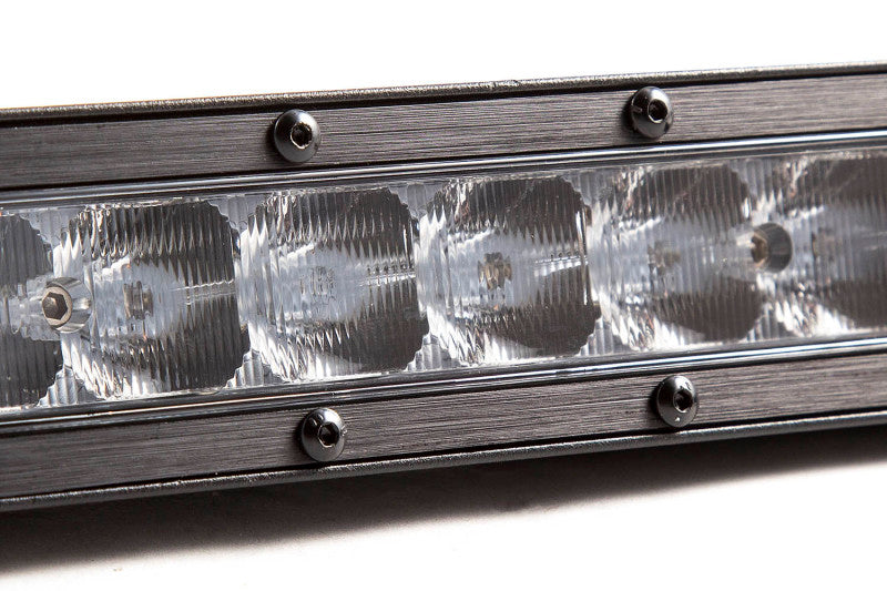 Diode Dynamics 18 In LED Light Bar Single Row Straight Clear Combo Each Stage Series