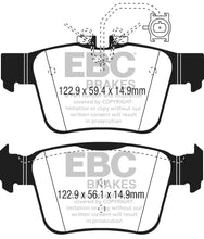 Load image into Gallery viewer, EBC 2017+ Alfa Romeo Giulia 2.0L Turbo Greenstuff Rear Brake Pads