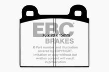 Load image into Gallery viewer, EBC 68-72 Alfa Romeo 1750 1.75 Greenstuff Front Brake Pads