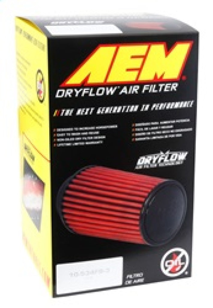 AEM 3.5 in x 7 in x 1 in Dryflow Element Filter