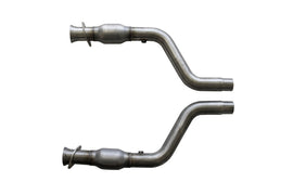 BBK 05-15 Dodge Challenger Charger Short Mid X Pipe w/Catalytic Converters 2-3/4 For LT Headers