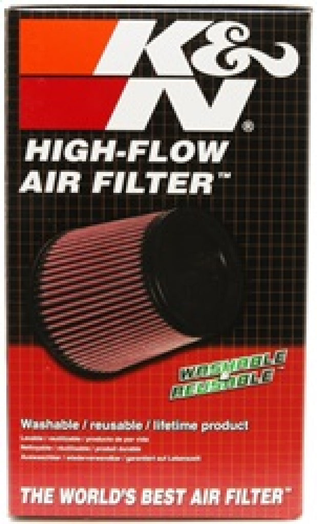 K&N Universal Rubber Filter 3inch FLG / 6inch OD-B / 4-5/8inch OD-T / 9inch L