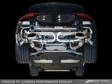 Load image into Gallery viewer, AWE Tuning 991 Carrera Performance Exhaust - Use Stock Tips