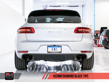 Load image into Gallery viewer, AWE Tuning Porsche Macan Touring Edition Exhaust System - Diamond Black 102mm Tips