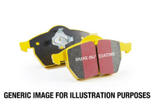 Load image into Gallery viewer, EBC 06-13 Audi A3 2.0 Turbo (Girling rear caliper) Yellowstuff Front Brake Pads