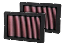 Load image into Gallery viewer, K&amp;N Replacement Air Filter 05-09 Ferrari F360 11.125in O/S Length x 7.625 O/S Width x 1.313in H