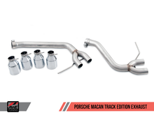 Load image into Gallery viewer, AWE Tuning Porsche Macan Track Edition Exhaust System - Diamond Black 102mm Tips