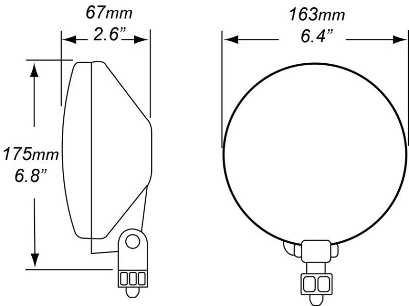 Hella 500 Series 12V/55W Halogen Driving Lamp Kit