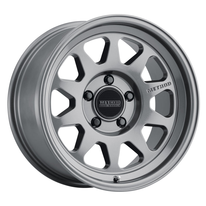 Method MR316 17x8.5 0mm Offset 5x5 71.5mm CB Gloss Titanium Wheel