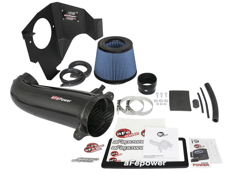 aFe MagnumFORCE Intakes Stage-2 P5R Carbon Fiber AIS 11-17 Dodge Challenger/Charger V8-5.7L Hemi