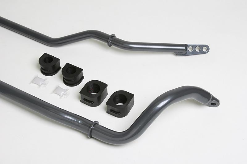 Progress Tech 97-13 Chevy Corvette C6 Front/Rear Sway Bar Kit (FR 35mm Tubular / RR 25mm Tube Adj)