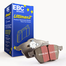 Load image into Gallery viewer, EBC 06-13 Audi A3 2.0 Turbo (Girling rear caliper) Ultimax2 Front Brake Pads