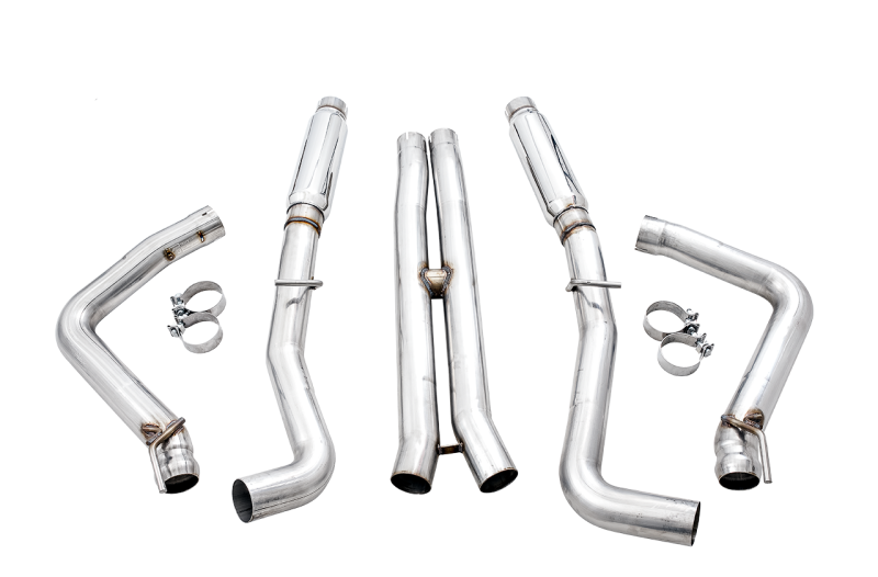 AWE Tuning 2015+ Dodge Challenger 6.4L/6.2L Supercharged Track Edition Exhaust - Use Stock Tips