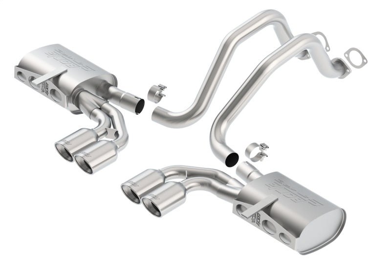 Borla 97-04 Chevrolet Corvette 5.7L 8cyl S-Type SS Catback Exhaust