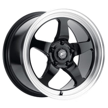Load image into Gallery viewer, Forgestar D5 Drag 17x10 / 5x115 BP / ET30 / 6.6in BS Gloss Black Wheel