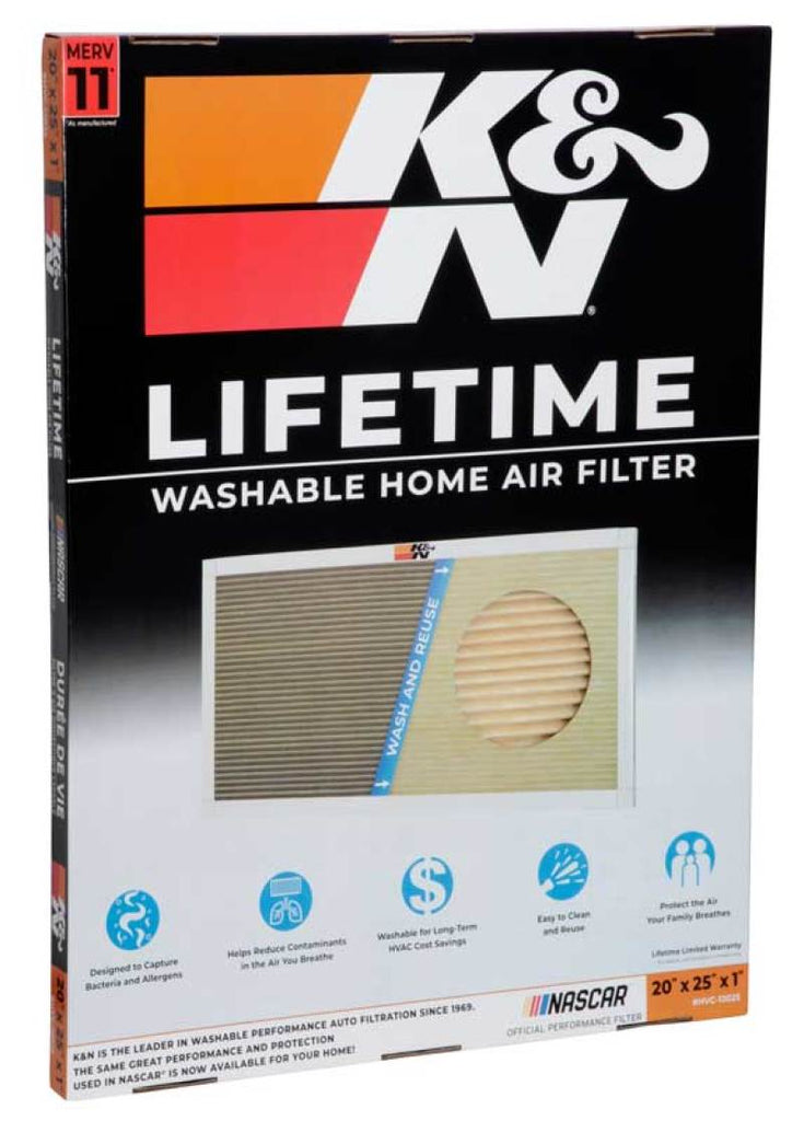 K&N HVAC Filter - 20 x 25 x 1