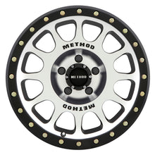 Load image into Gallery viewer, Method MR305 NV 16x8 0mm Offset 5x4.5 83mm CB Machined/Black Street Loc Wheel