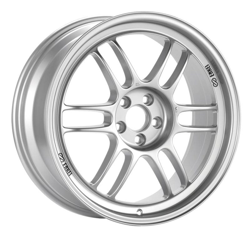 Enkei RPF1 18x10 5x114.3 38mm Offset 73mm Bore Silver Wheel G35/350z