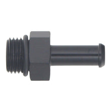 Load image into Gallery viewer, DeatschWerks 6AN ORB Male to 5/16in Male Barb Fitting (Incl O-Ring) - Anodized Matte Black